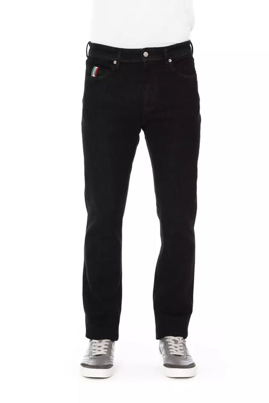 Jean et pantalon en coton noir