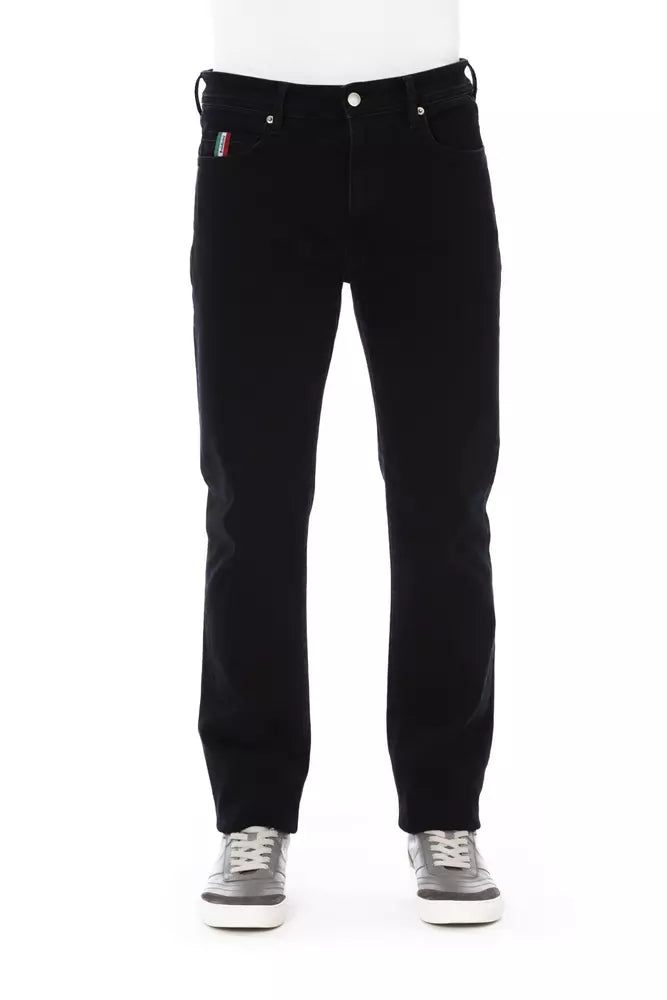 Jean et pantalon en coton noir