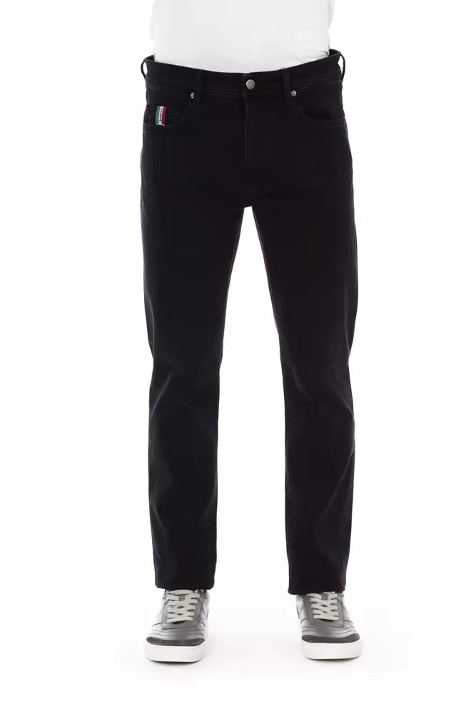 Jean et pantalon en coton noir