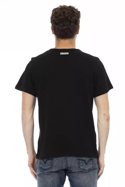 T-shirt en coton noir