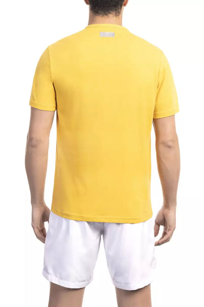 T-shirt en coton jaune