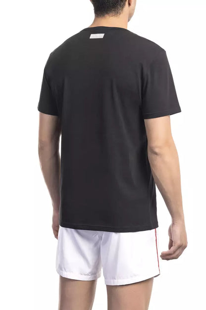 T-shirt en coton noir