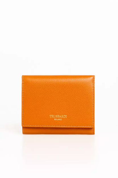 Beige Leather Women Wallet