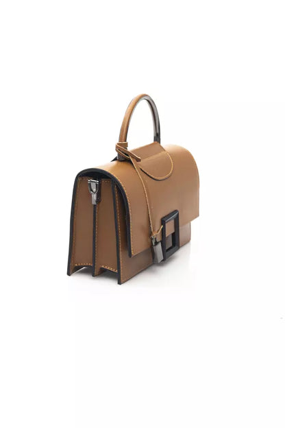 Sac à main en cuir de vache beige