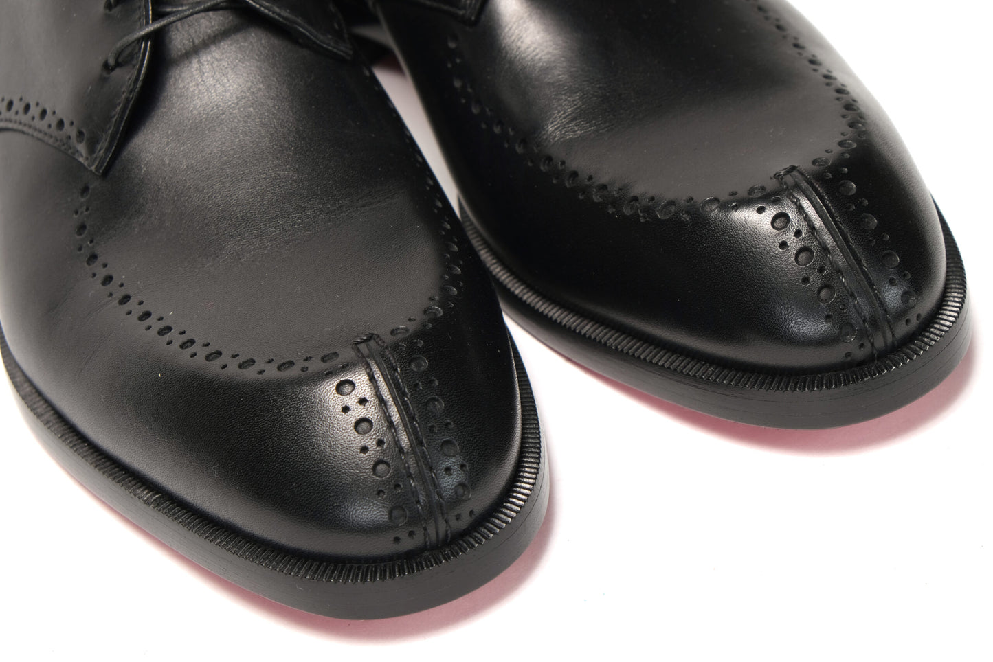 Black A Mon Homme Flat Calf Shoes