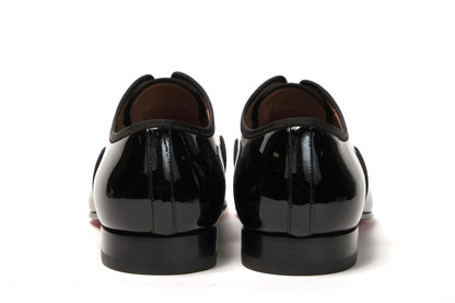 Black Alpha Male Flat Shoes