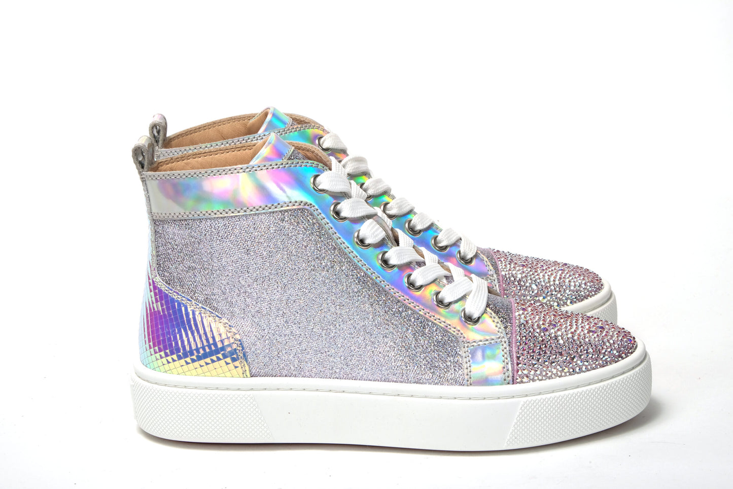 Ab/Silver Super Lou Strass Fla Sneakers