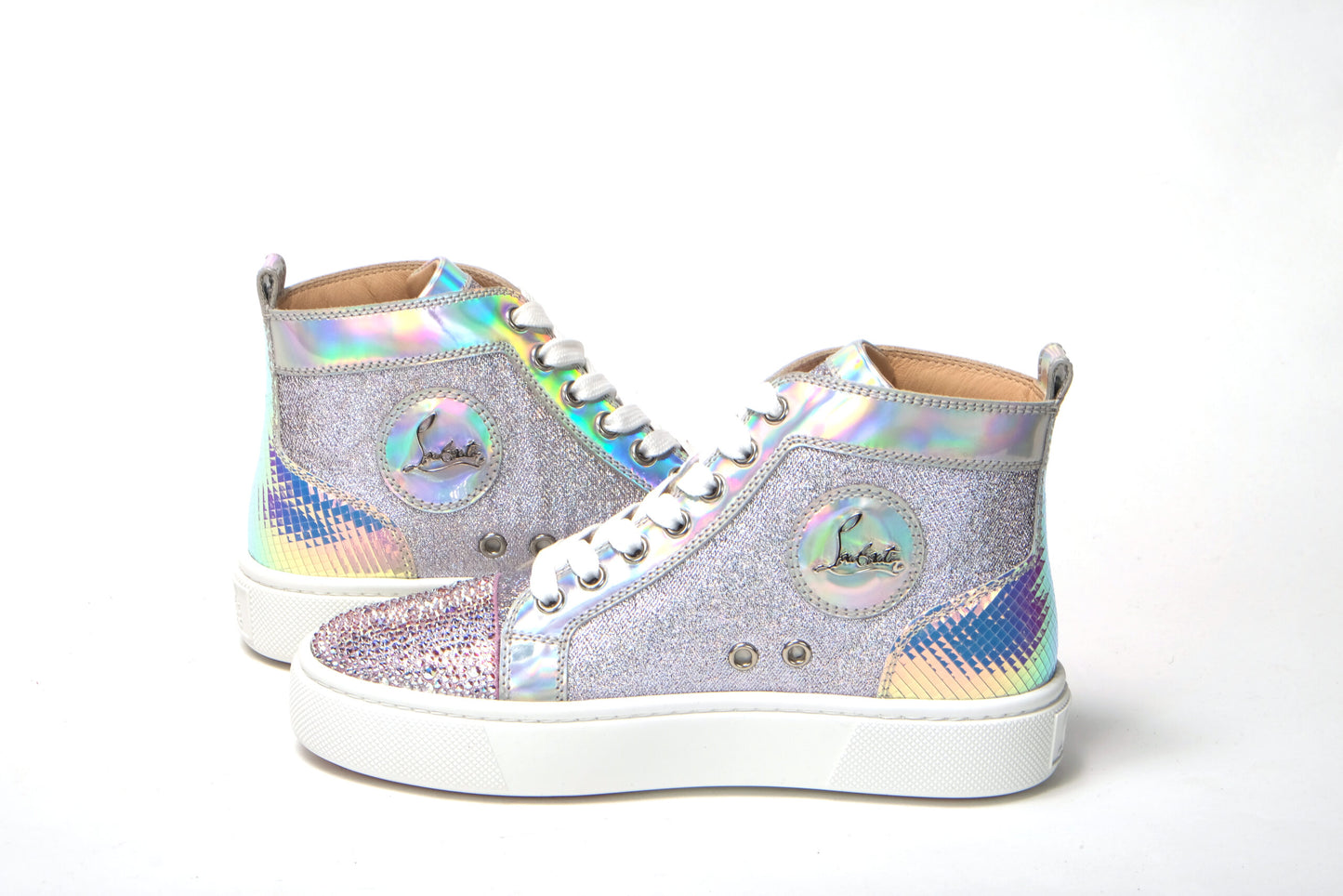 Ab/Silver Super Lou Strass Fla Sneakers