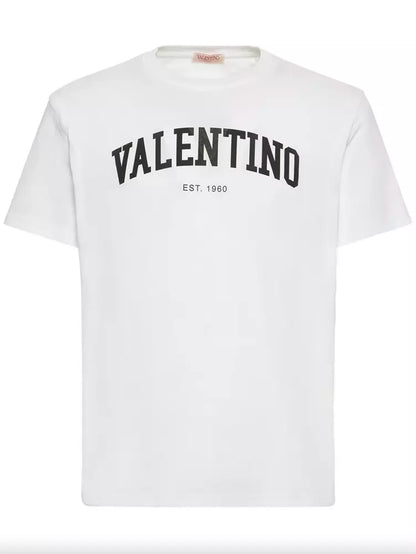 Camiseta de algodón blanca