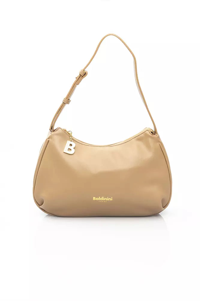 Bolso Bandolera Polietileno Beige