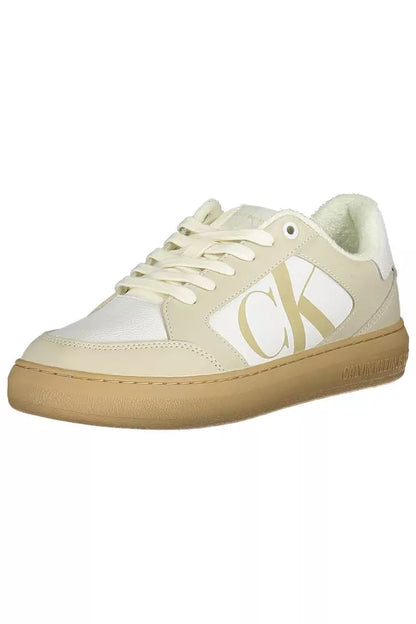 White Leather Men Sneaker