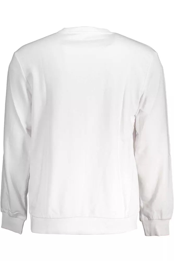 White Cotton Men Sweater