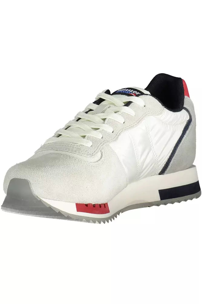 White Leather Men Sneaker