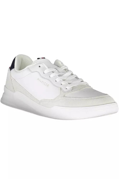 White Leather Men Sneaker