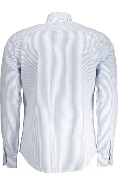 White Cotton Men Shirt