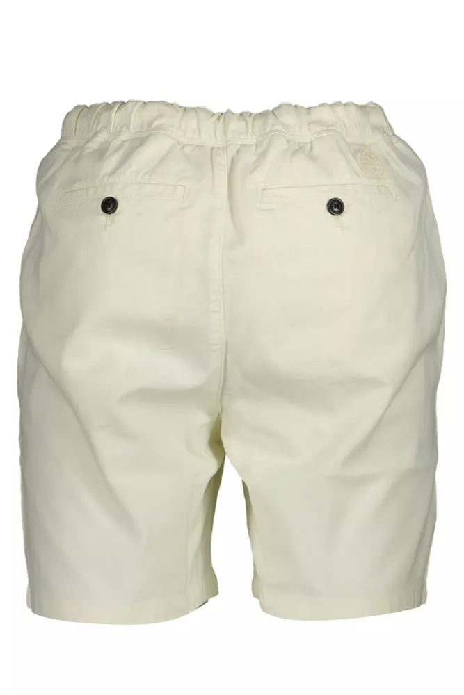 White Cotton Men Short