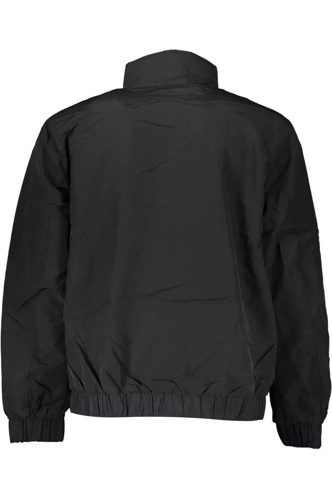 Black Polyamide Men Jacket