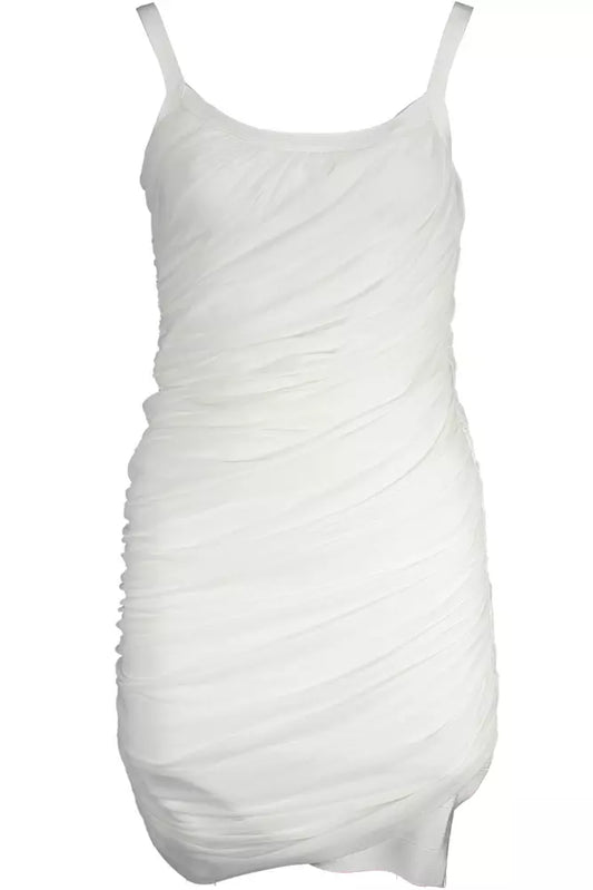 White Viscose Women Dress