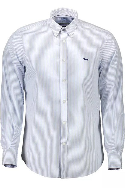 White Cotton Men Shirt