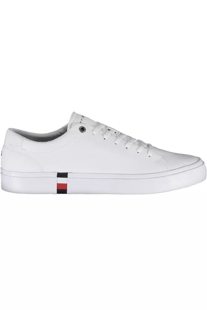 White Leather Men Sneaker