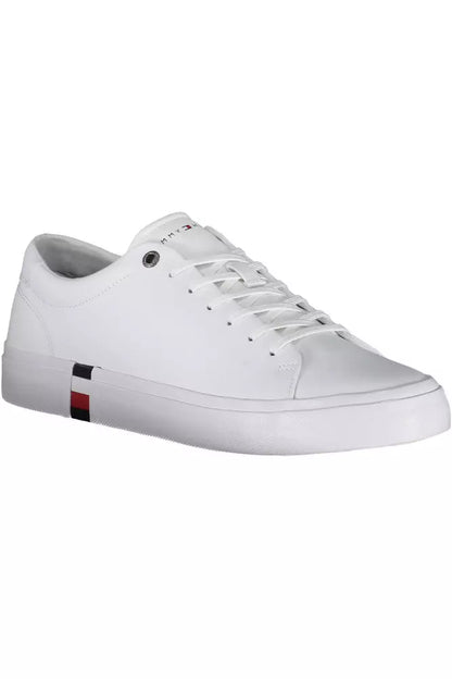 White Leather Men Sneaker