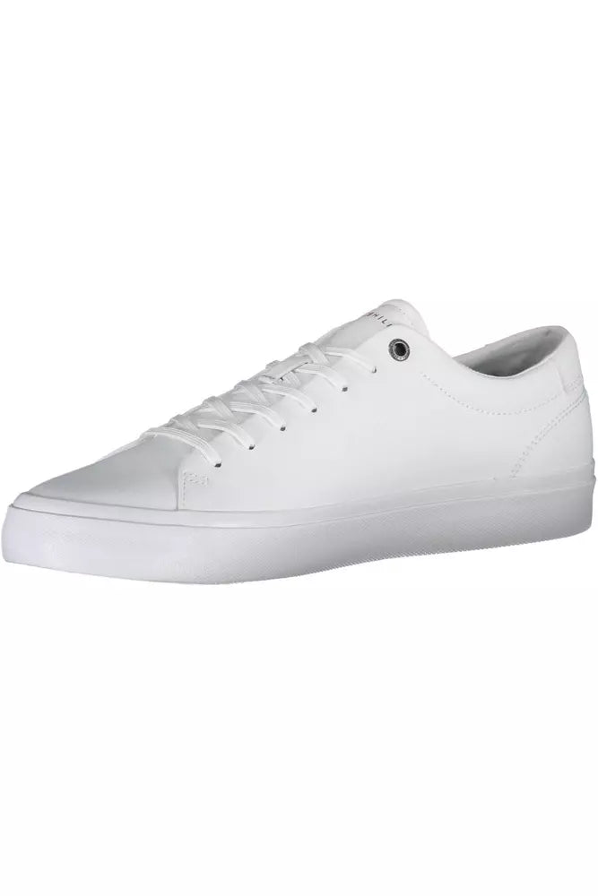 White Leather Men Sneaker