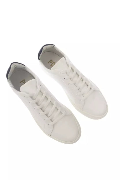 White Leather Men Sneaker