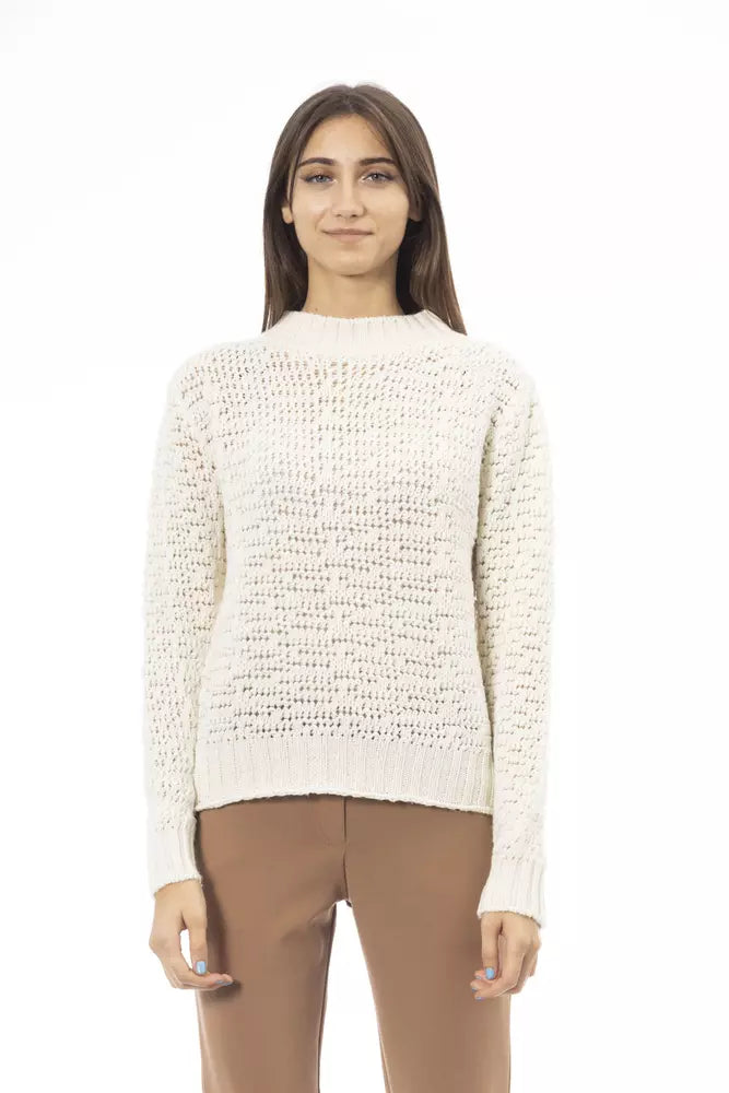 Pull en laine blanc