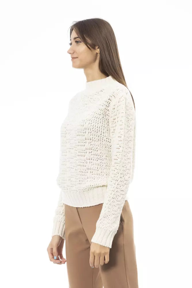 Pull en laine blanc