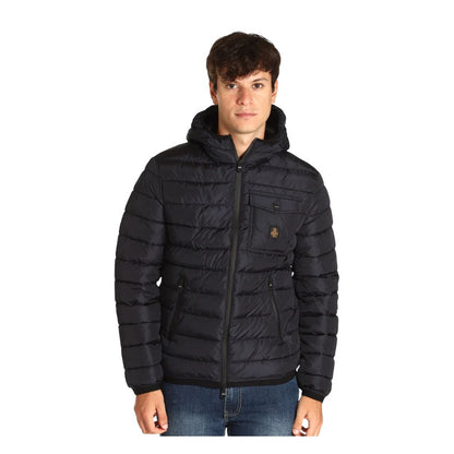 Sleek Ecological Men's Jacket with PRIMALOFT Tech