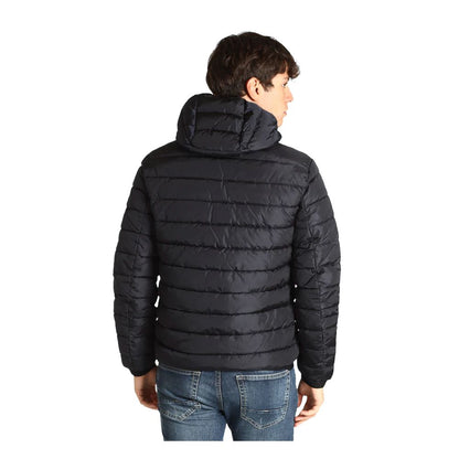 Sleek Ecological Men's Jacket with PRIMALOFT Tech