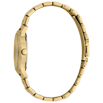 Reloj dorado para mujer.