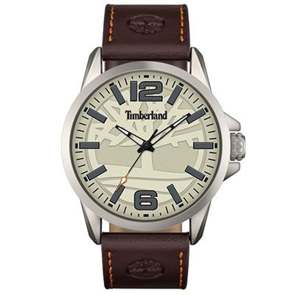 Reloj plateado para hombre.