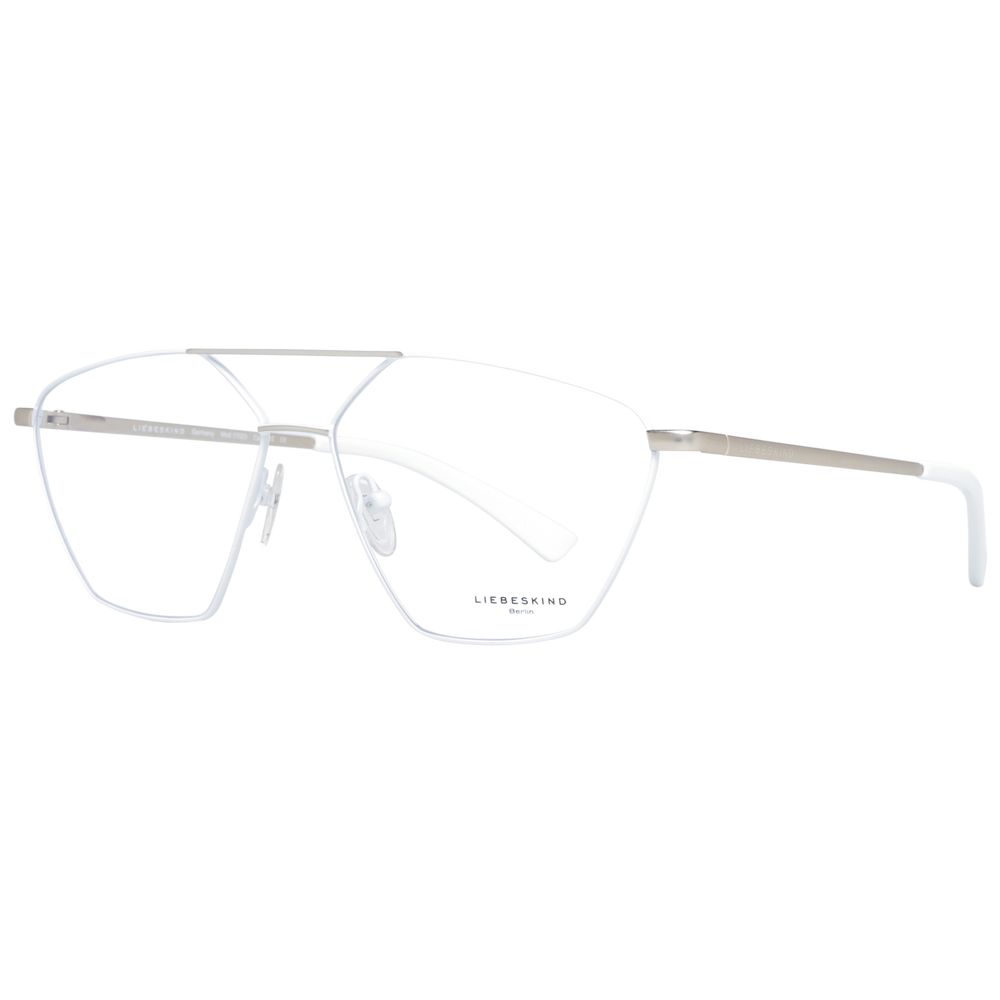 White Unisex Optical Frames