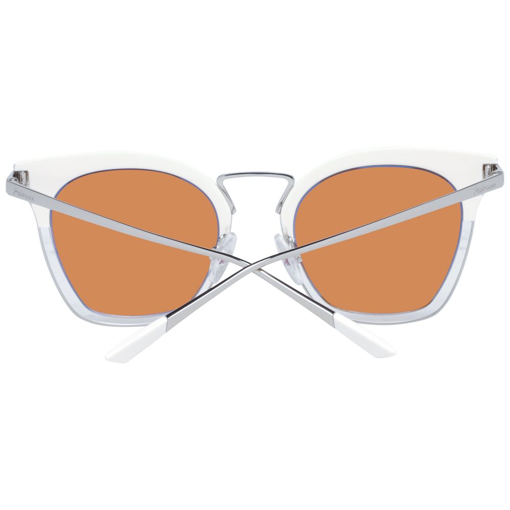 Lunettes de soleil femme blanches