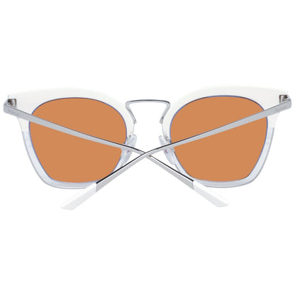 Lunettes de soleil femme blanches