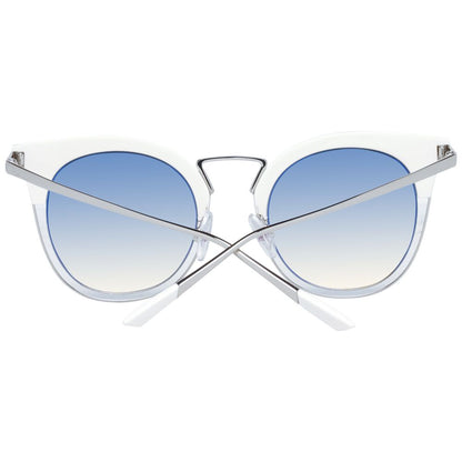 Lunettes de soleil femme blanches