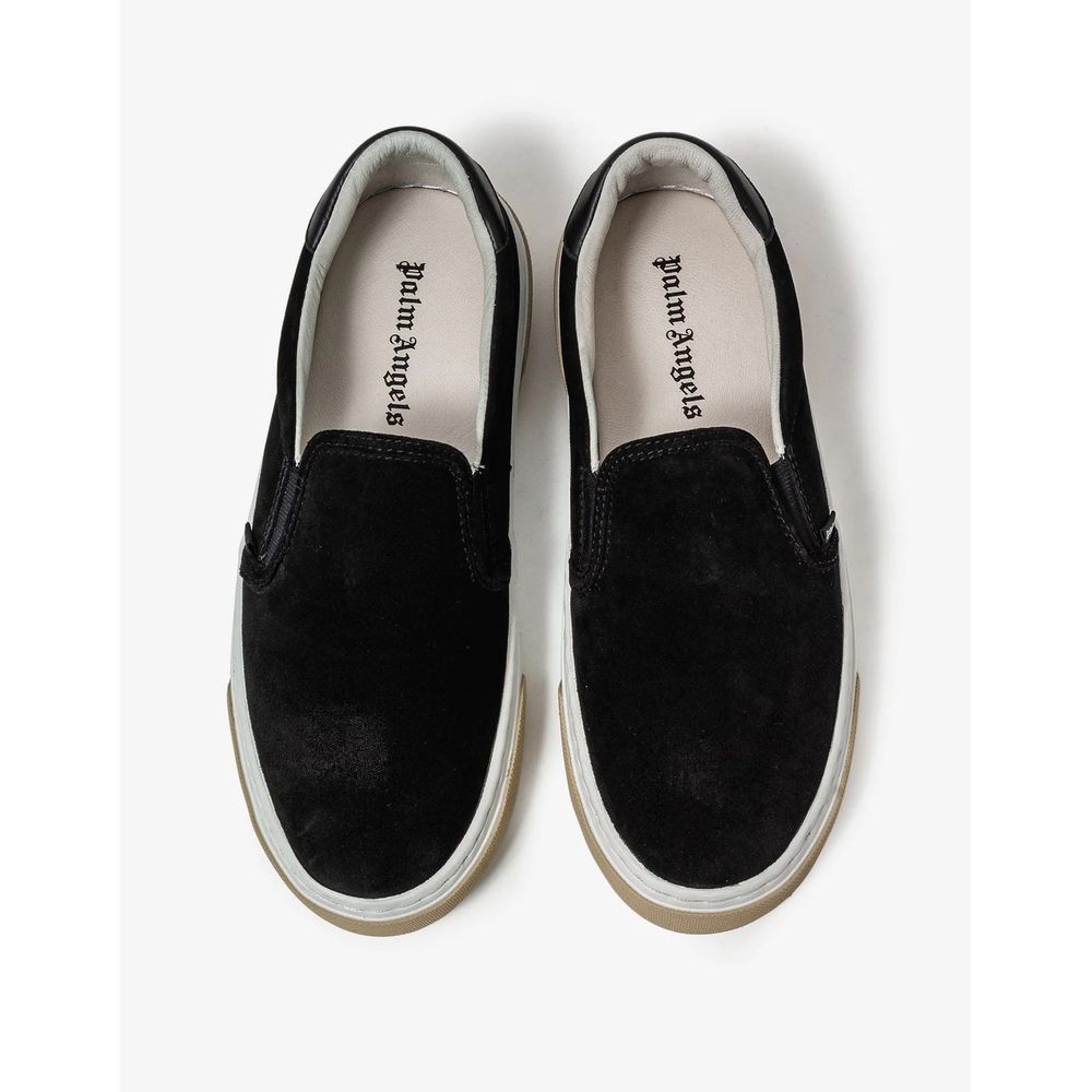 Sleek Suede Sneakers with Iconic Palm Detail