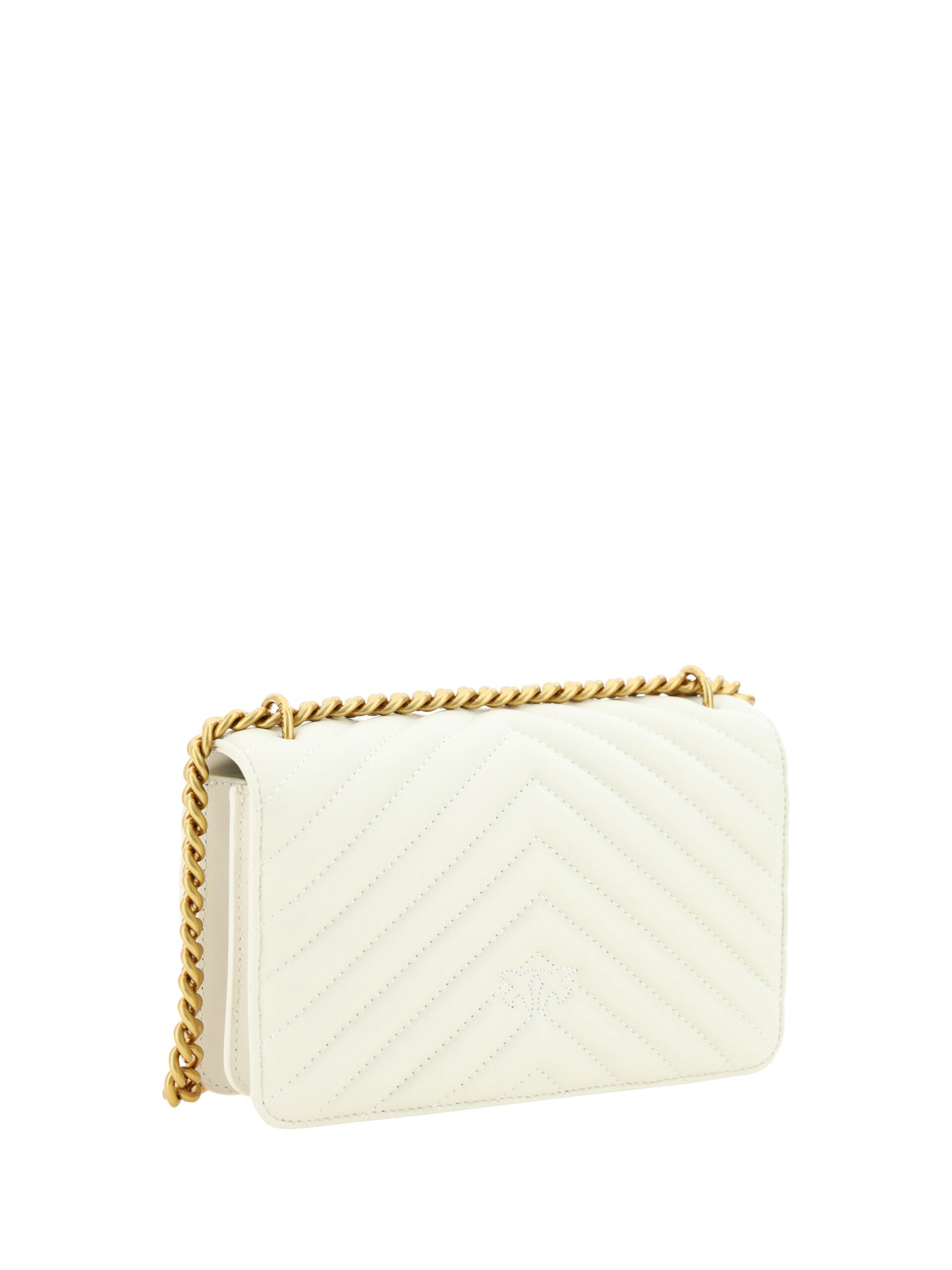 Elegant White Mini Love Shoulder Bag