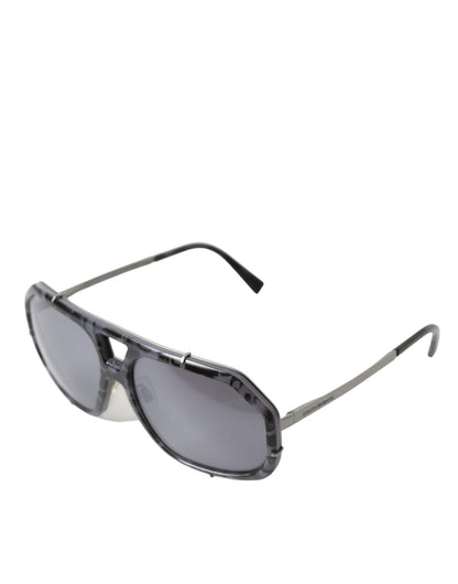 Sleek Metal Frame Designer Sunglasses