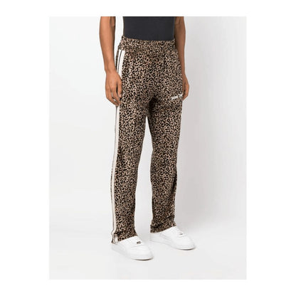 Animal Print Stretch Viscose Pants