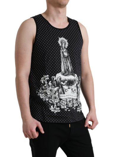 Sleeveless Nostra Signora Graphic Tee