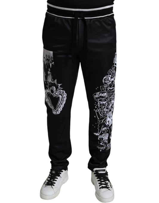 Stunning Print Jogger Trousers