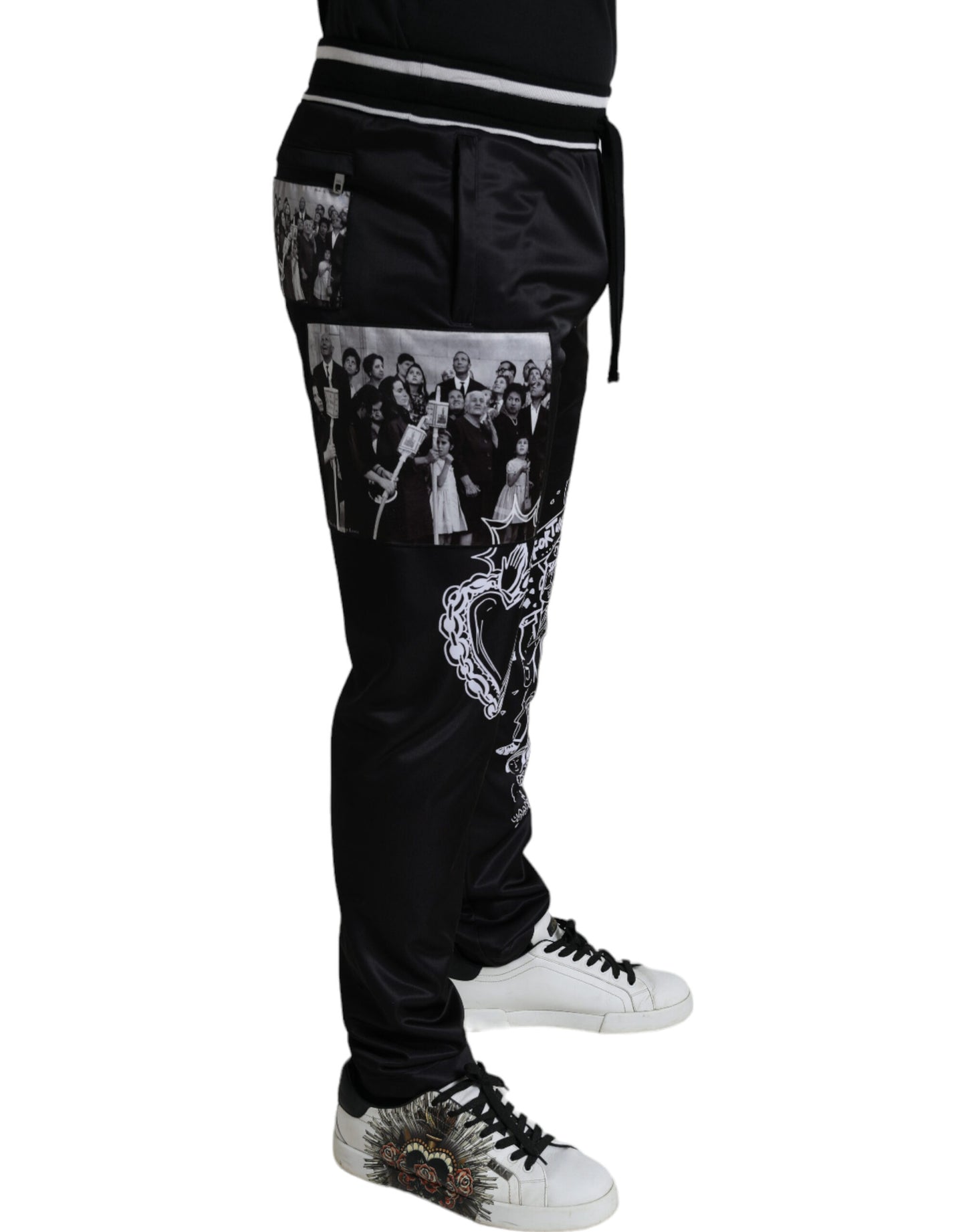 Stunning Print Jogger Trousers