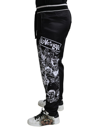 Stunning Print Jogger Trousers