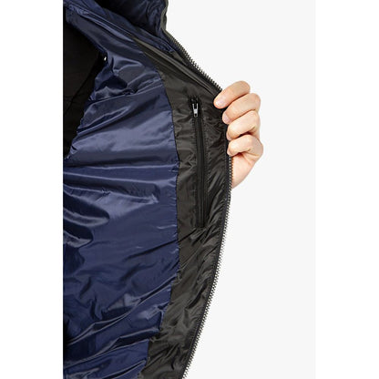 Sleek Nylon Gilet with Contrast Details