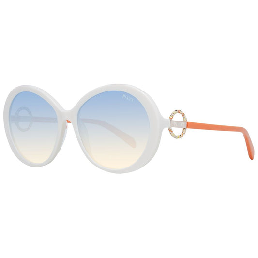 Lunettes de soleil femme blanches