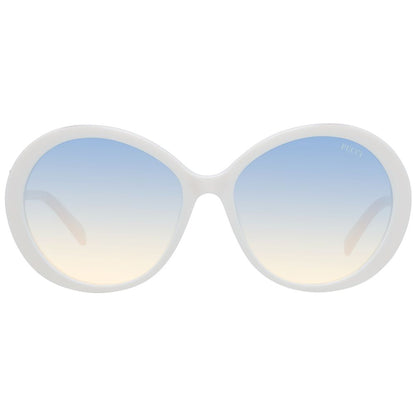 Lunettes de soleil femme blanches