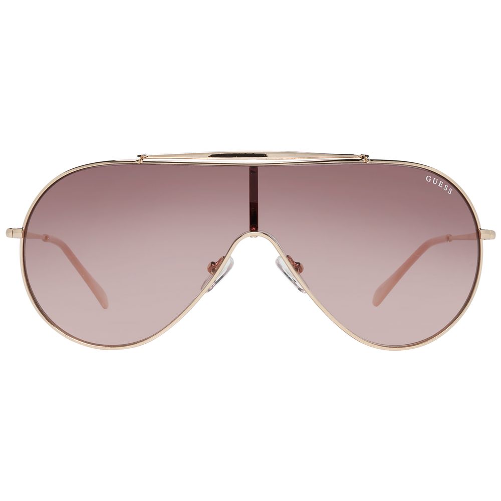 Lunettes de soleil femme or rose