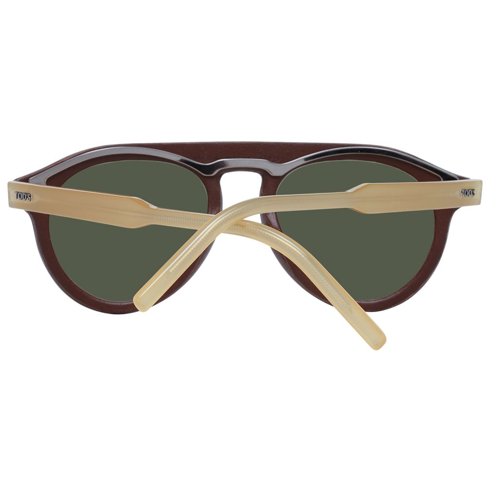 Brown Unisex Sunglasses